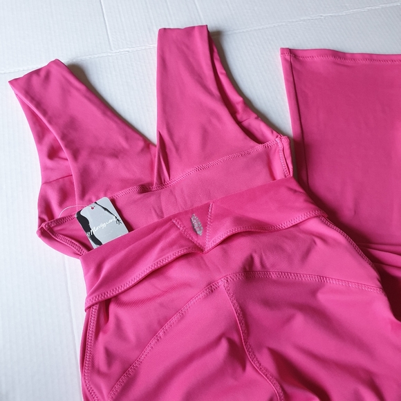 Free People Movement After Hours Onesie in Festival Fuschia - Sz Sm - Picture 8 of 12